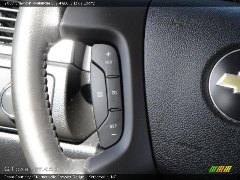 Black / Ebony 2007 Chevrolet Avalanche LTZ 4WD