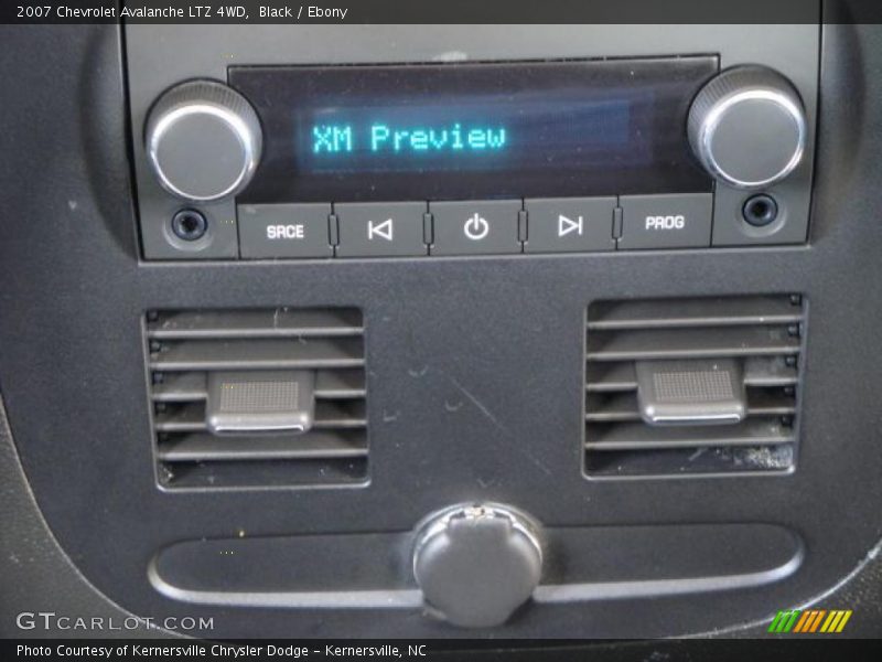 Black / Ebony 2007 Chevrolet Avalanche LTZ 4WD