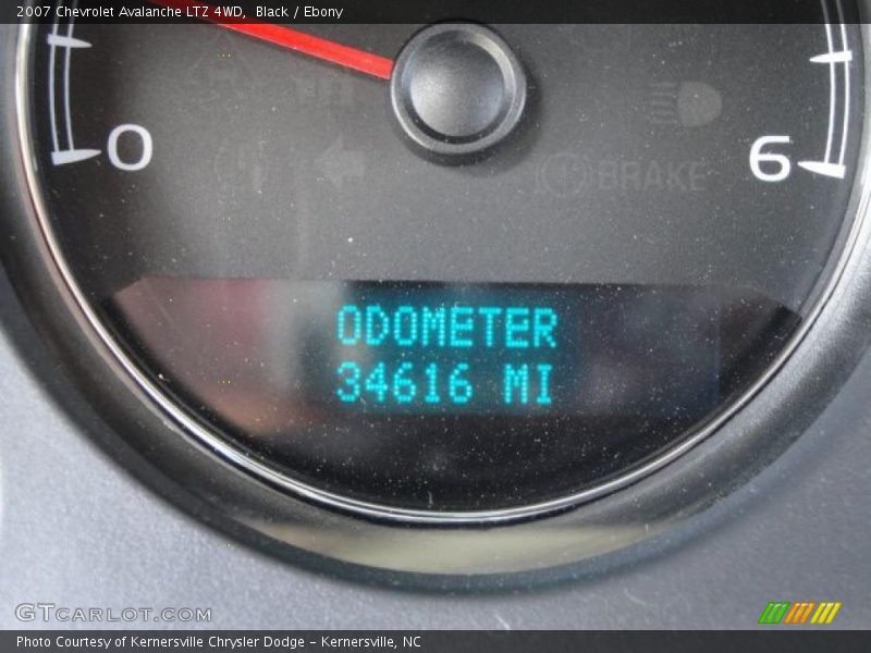 Black / Ebony 2007 Chevrolet Avalanche LTZ 4WD