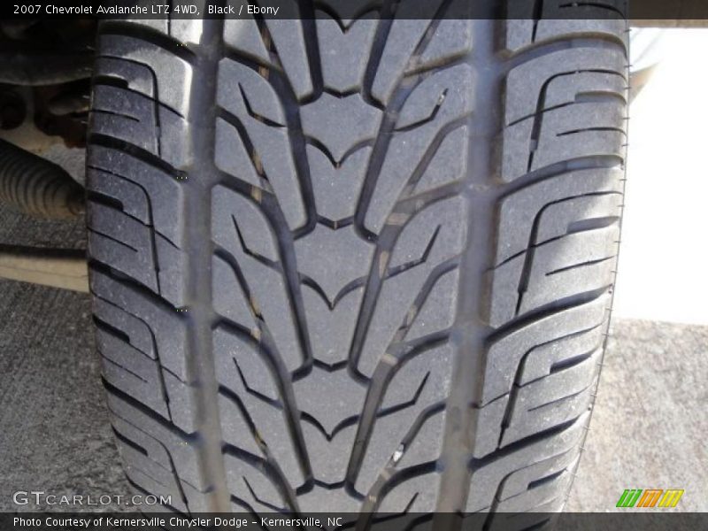 Black / Ebony 2007 Chevrolet Avalanche LTZ 4WD