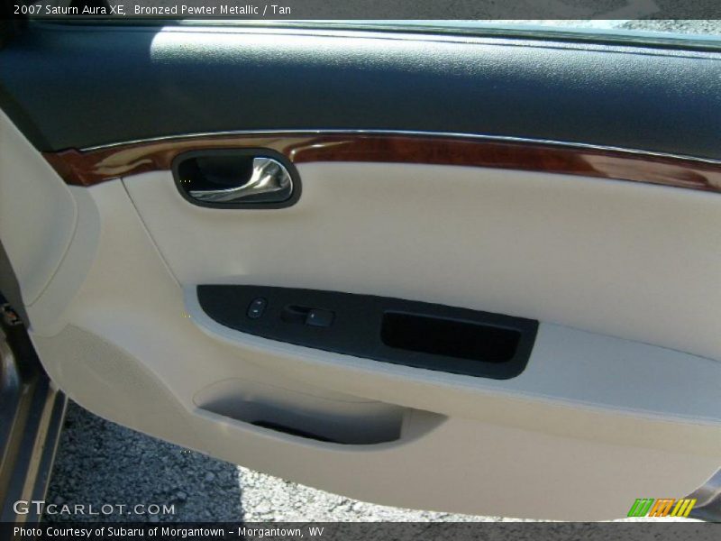 Bronzed Pewter Metallic / Tan 2007 Saturn Aura XE