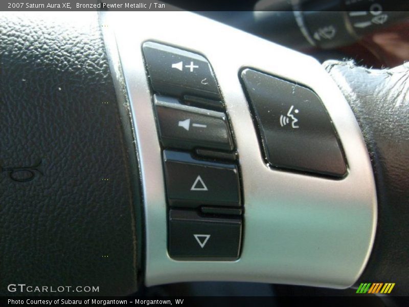 Bronzed Pewter Metallic / Tan 2007 Saturn Aura XE