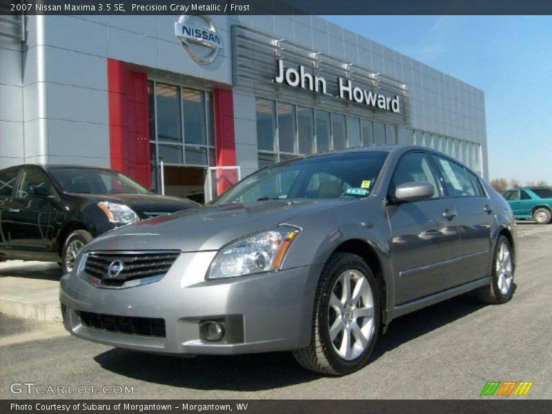 Precision Gray Metallic / Frost 2007 Nissan Maxima 3.5 SE