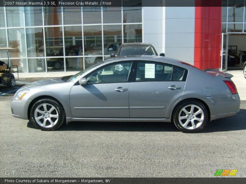 Precision Gray Metallic / Frost 2007 Nissan Maxima 3.5 SE