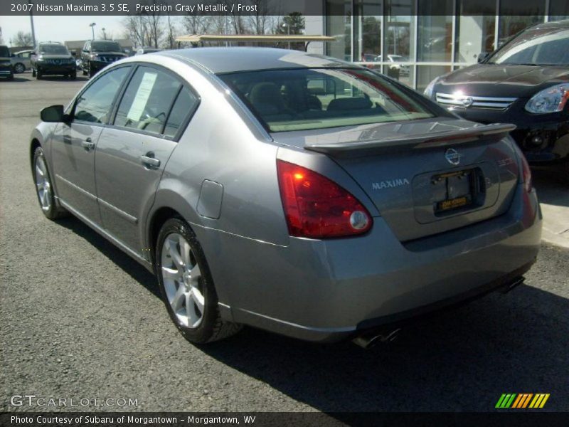 Precision Gray Metallic / Frost 2007 Nissan Maxima 3.5 SE