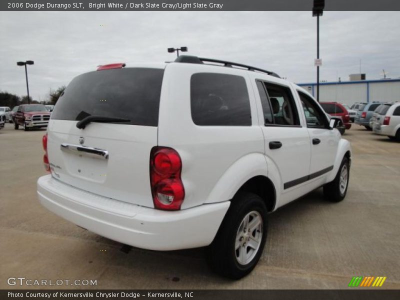 Bright White / Dark Slate Gray/Light Slate Gray 2006 Dodge Durango SLT