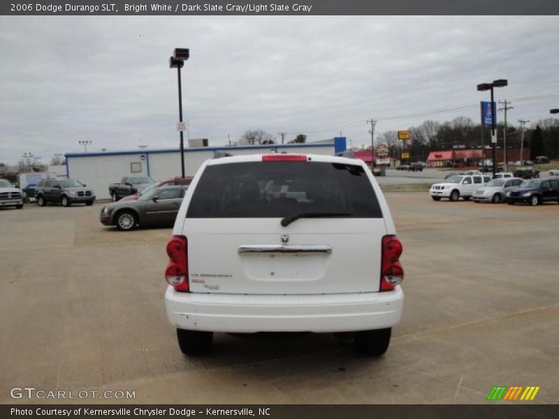 Bright White / Dark Slate Gray/Light Slate Gray 2006 Dodge Durango SLT