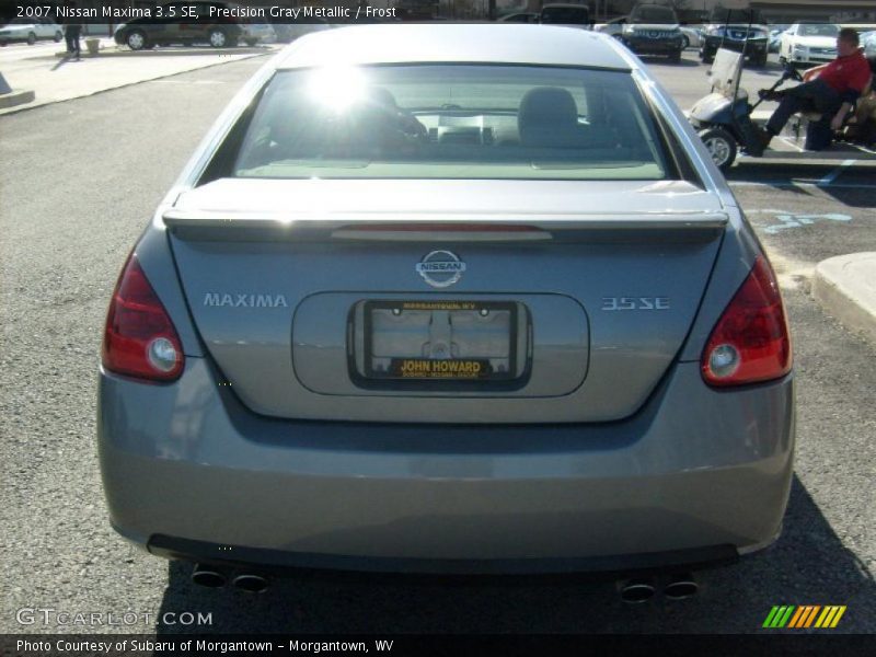 Precision Gray Metallic / Frost 2007 Nissan Maxima 3.5 SE