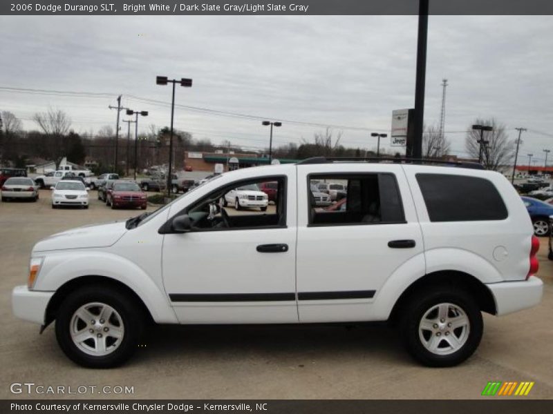 Bright White / Dark Slate Gray/Light Slate Gray 2006 Dodge Durango SLT