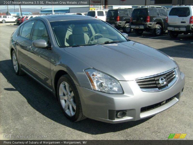 Precision Gray Metallic / Frost 2007 Nissan Maxima 3.5 SE