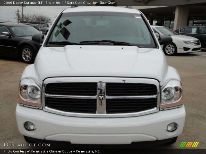 Bright White / Dark Slate Gray/Light Slate Gray 2006 Dodge Durango SLT