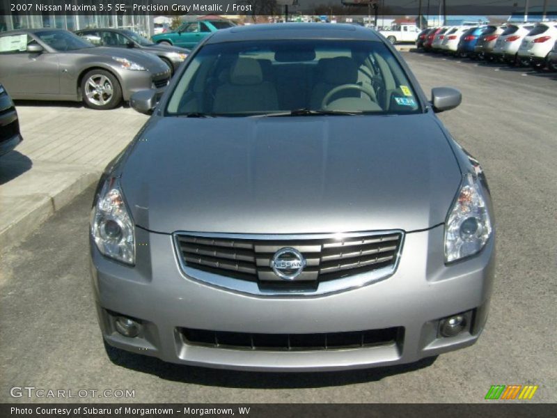 Precision Gray Metallic / Frost 2007 Nissan Maxima 3.5 SE