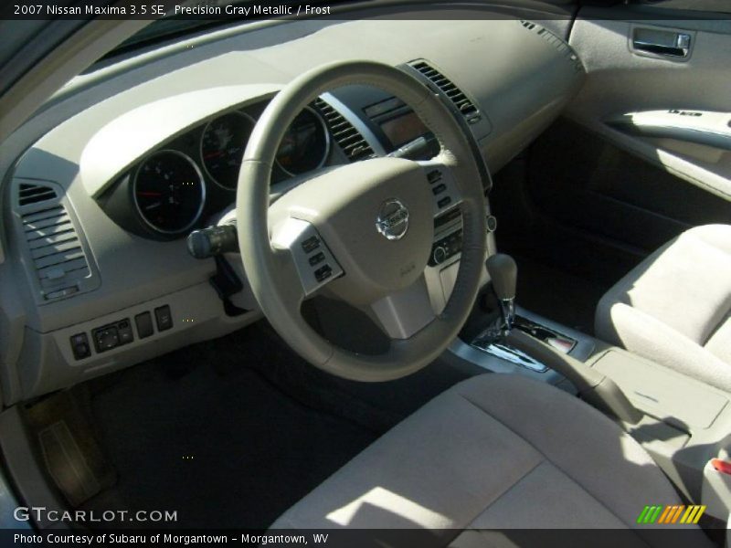 Precision Gray Metallic / Frost 2007 Nissan Maxima 3.5 SE