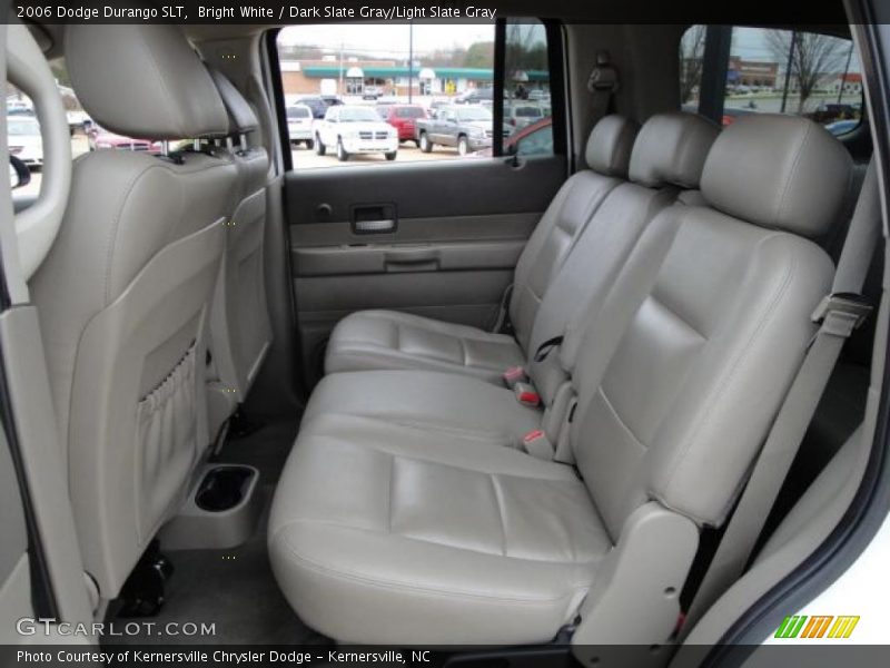 Bright White / Dark Slate Gray/Light Slate Gray 2006 Dodge Durango SLT