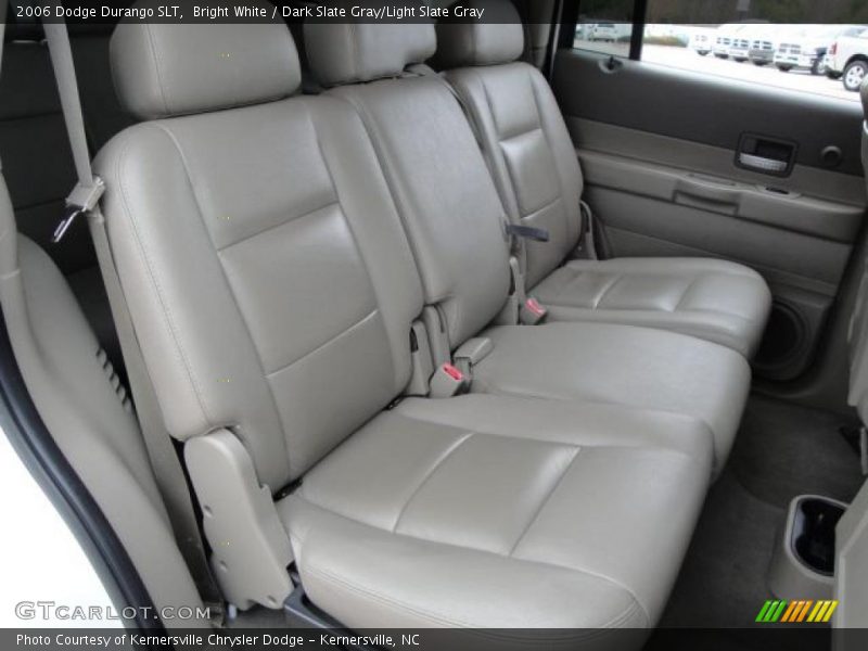 Bright White / Dark Slate Gray/Light Slate Gray 2006 Dodge Durango SLT