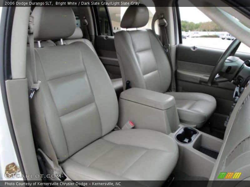 Bright White / Dark Slate Gray/Light Slate Gray 2006 Dodge Durango SLT