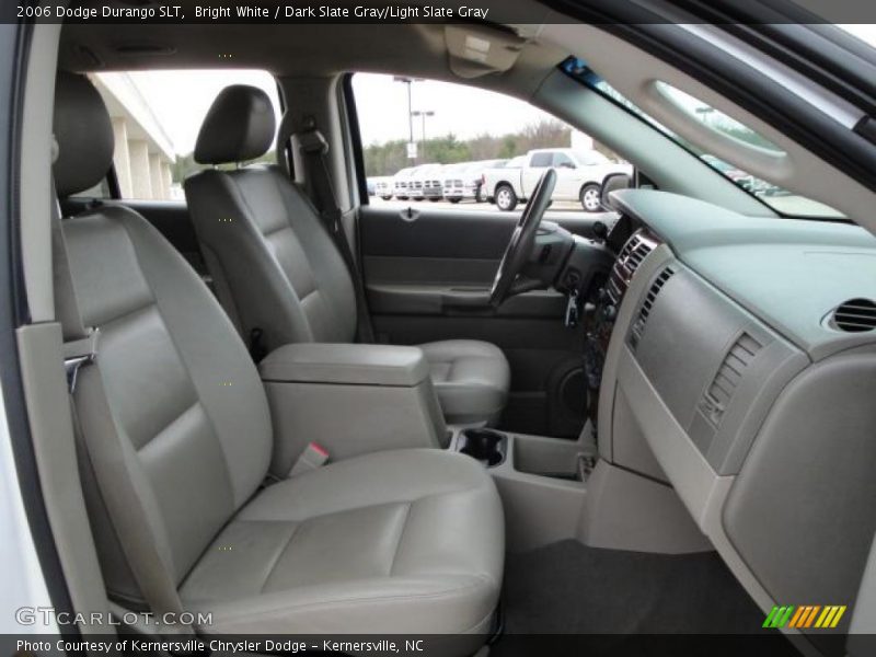 Bright White / Dark Slate Gray/Light Slate Gray 2006 Dodge Durango SLT