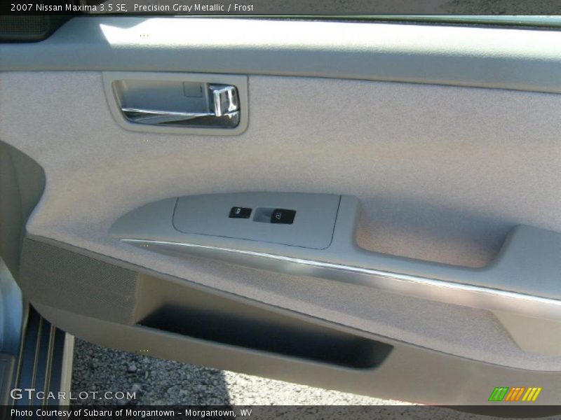 Precision Gray Metallic / Frost 2007 Nissan Maxima 3.5 SE
