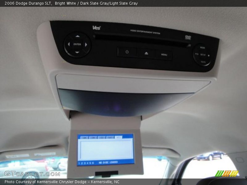 Bright White / Dark Slate Gray/Light Slate Gray 2006 Dodge Durango SLT