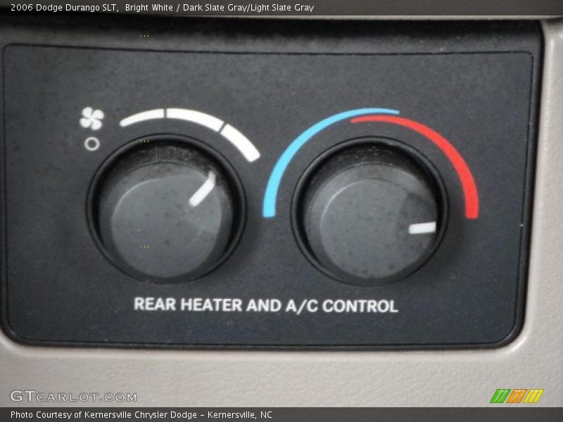 Bright White / Dark Slate Gray/Light Slate Gray 2006 Dodge Durango SLT