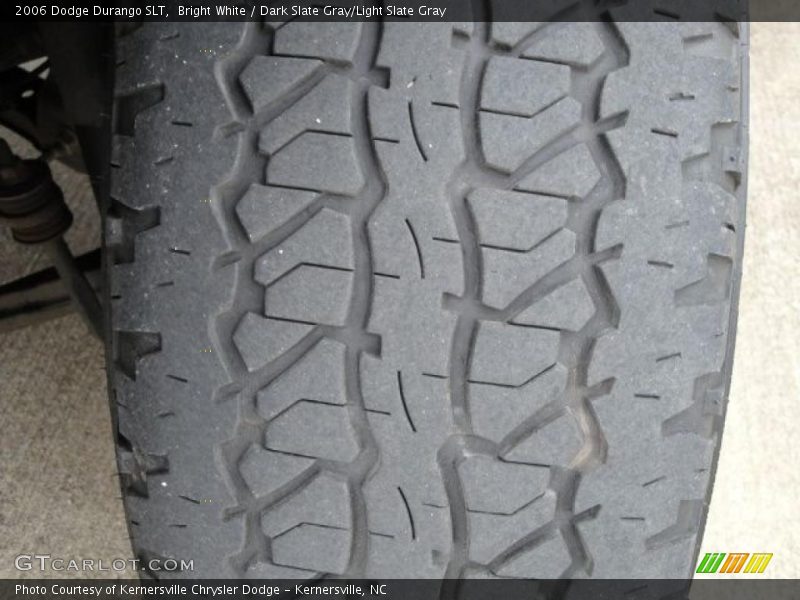 Bright White / Dark Slate Gray/Light Slate Gray 2006 Dodge Durango SLT