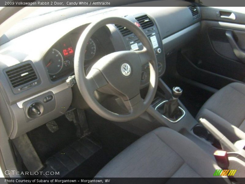 Candy White / Anthracite 2009 Volkswagen Rabbit 2 Door