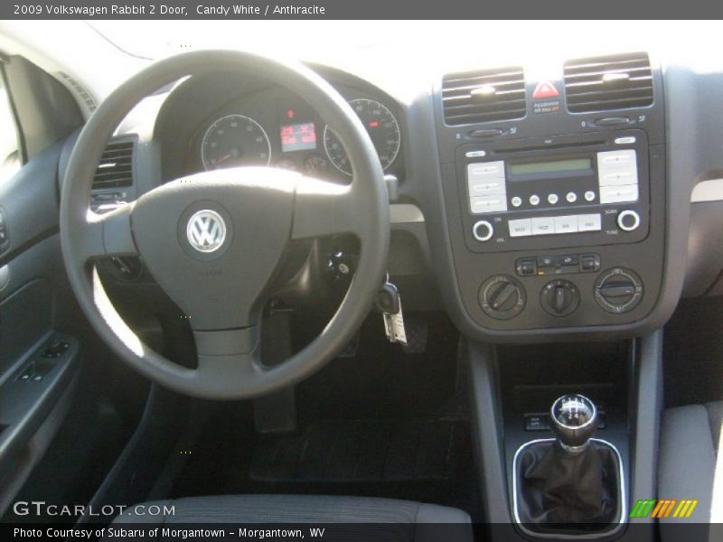 Candy White / Anthracite 2009 Volkswagen Rabbit 2 Door