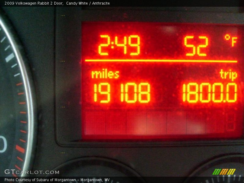 Candy White / Anthracite 2009 Volkswagen Rabbit 2 Door