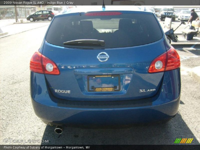 Indigo Blue / Gray 2009 Nissan Rogue SL AWD