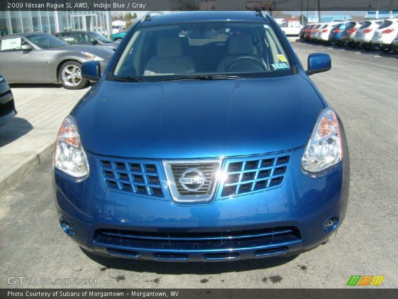Indigo Blue / Gray 2009 Nissan Rogue SL AWD