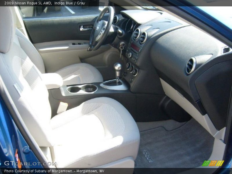 Indigo Blue / Gray 2009 Nissan Rogue SL AWD