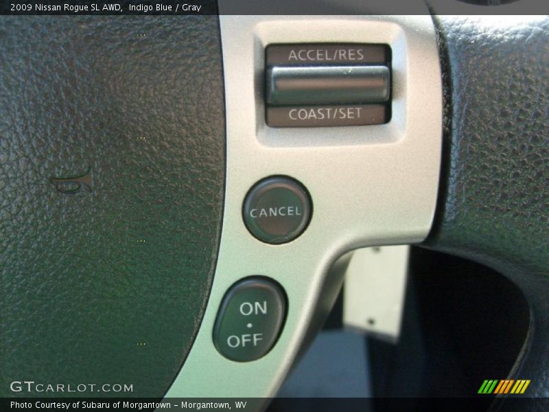 Indigo Blue / Gray 2009 Nissan Rogue SL AWD