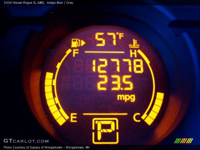 Indigo Blue / Gray 2009 Nissan Rogue SL AWD