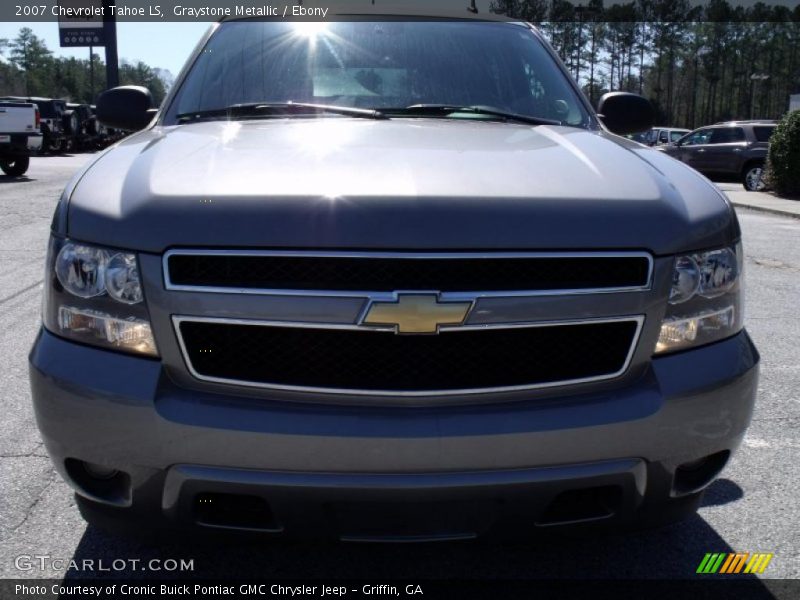 Graystone Metallic / Ebony 2007 Chevrolet Tahoe LS
