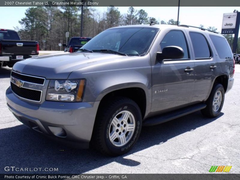 Graystone Metallic / Ebony 2007 Chevrolet Tahoe LS