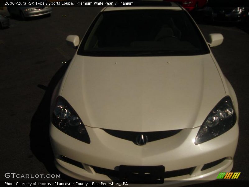 Premium White Pearl / Titanium 2006 Acura RSX Type S Sports Coupe