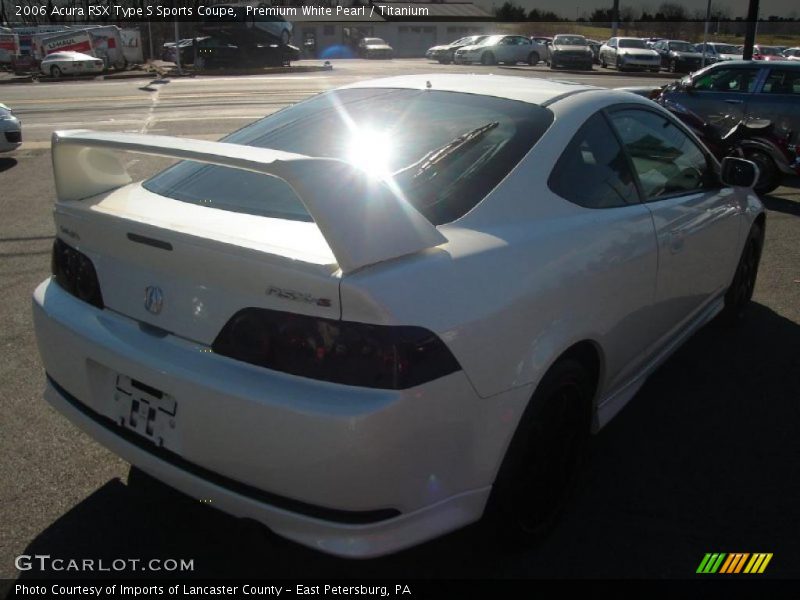 Premium White Pearl / Titanium 2006 Acura RSX Type S Sports Coupe