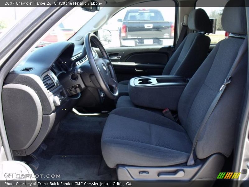 Graystone Metallic / Ebony 2007 Chevrolet Tahoe LS