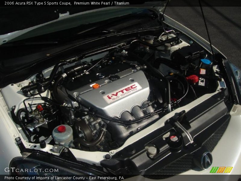 Premium White Pearl / Titanium 2006 Acura RSX Type S Sports Coupe