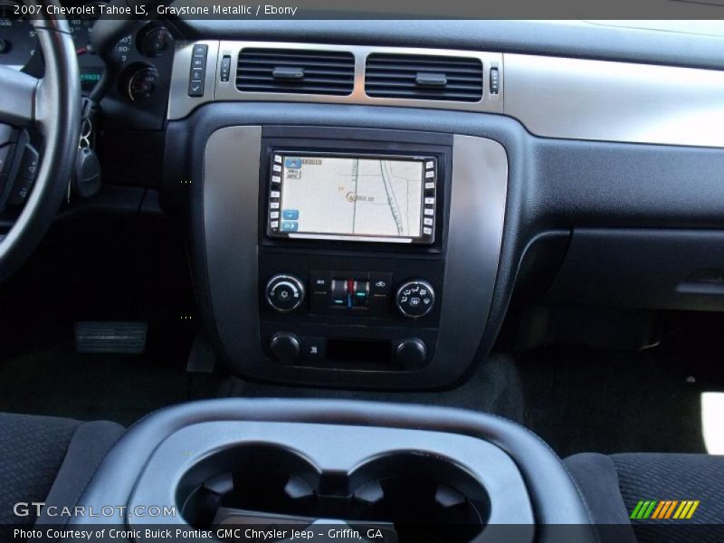Graystone Metallic / Ebony 2007 Chevrolet Tahoe LS