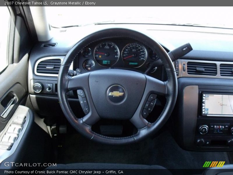Graystone Metallic / Ebony 2007 Chevrolet Tahoe LS