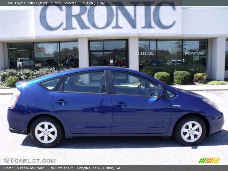 Spectra Blue Mica / Gray 2008 Toyota Prius Hybrid Touring