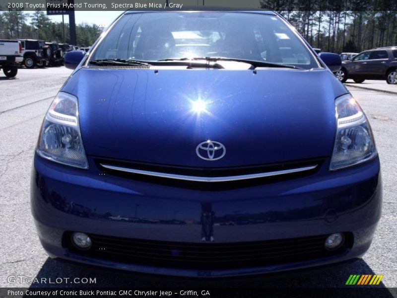 Spectra Blue Mica / Gray 2008 Toyota Prius Hybrid Touring