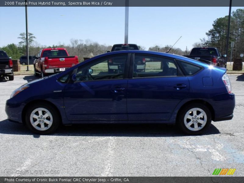 Spectra Blue Mica / Gray 2008 Toyota Prius Hybrid Touring