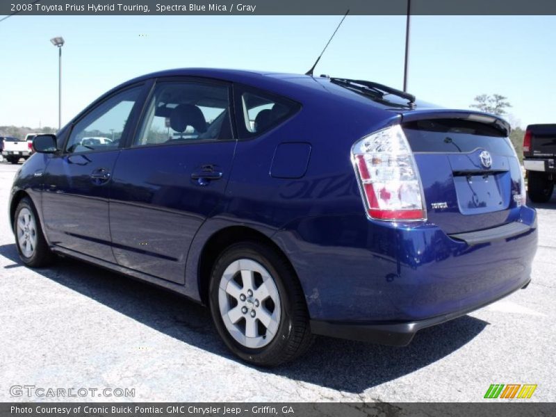 Spectra Blue Mica / Gray 2008 Toyota Prius Hybrid Touring