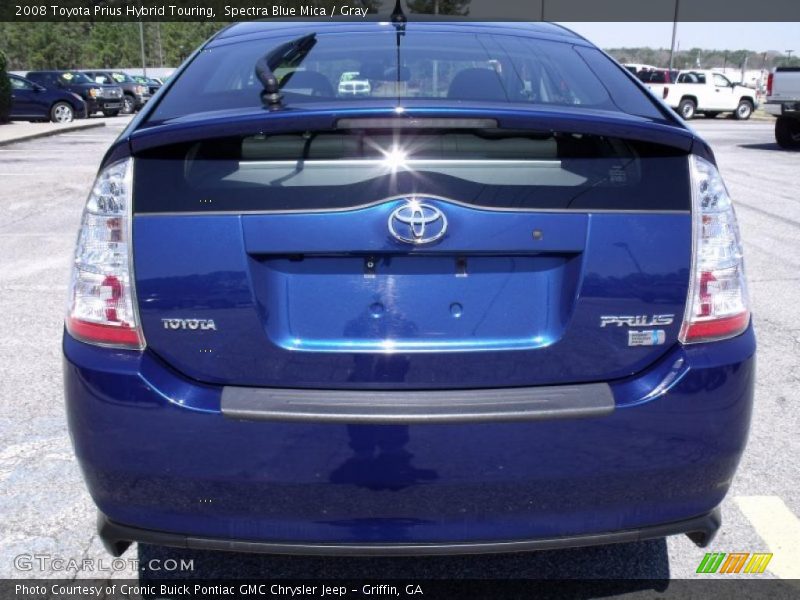 Spectra Blue Mica / Gray 2008 Toyota Prius Hybrid Touring