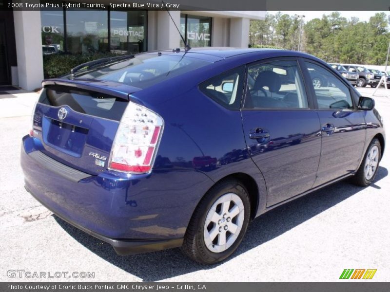 Spectra Blue Mica / Gray 2008 Toyota Prius Hybrid Touring