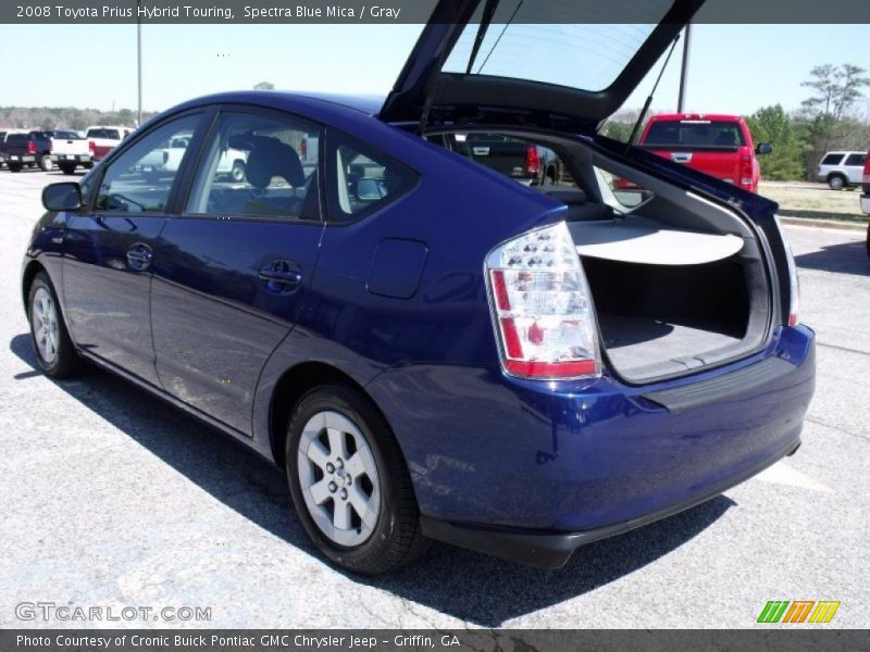 Spectra Blue Mica / Gray 2008 Toyota Prius Hybrid Touring