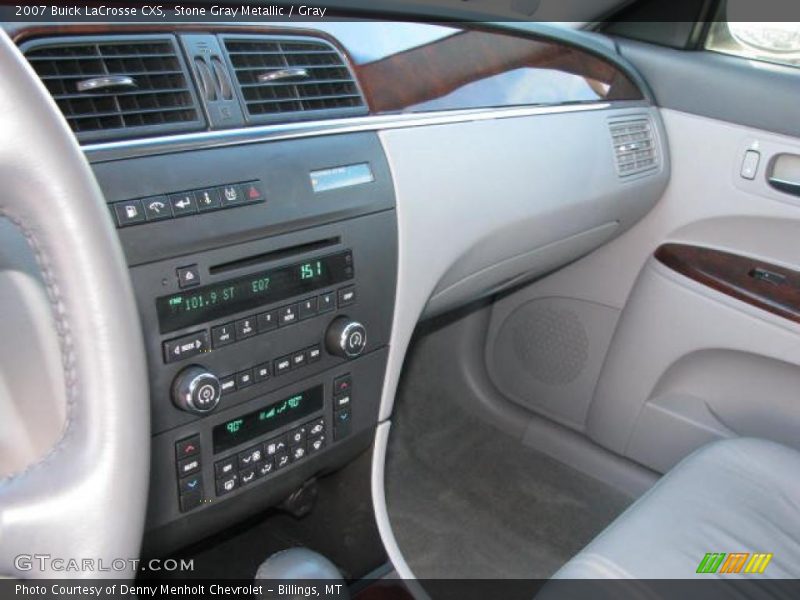Stone Gray Metallic / Gray 2007 Buick LaCrosse CXS