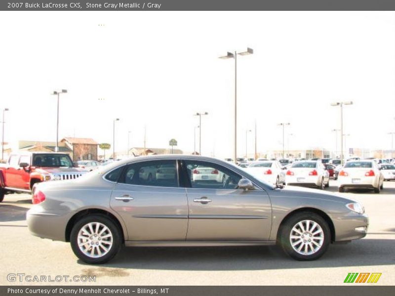 Stone Gray Metallic / Gray 2007 Buick LaCrosse CXS
